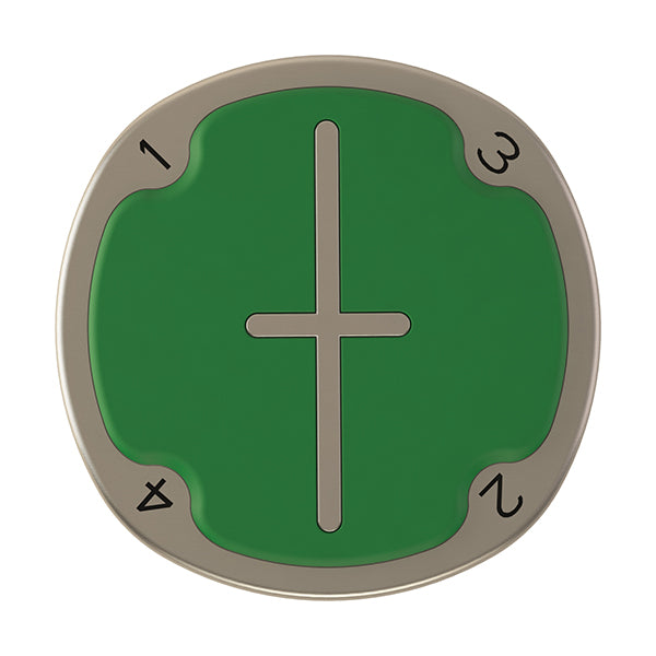 Green Pitchfix Multimarker Chip Golf Ball Marker